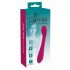 Vibrator pentru punctul G - SMILE, cu acumulator, striat (mov) 