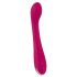 Vibrator pentru punctul G - SMILE, cu acumulator, striat (mov) 