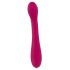 Vibrator pentru punctul G - SMILE, cu acumulator, striat (mov) 