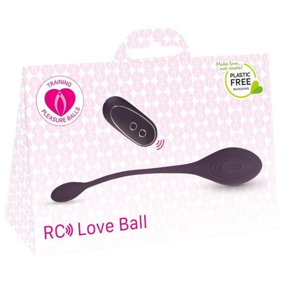 You2Toys RC Love Ball - ou vibratori cu baterii, control radio (mov) 