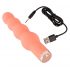 You2Toys peachy! mini mărgele - vibrator cu acumulator și mărgele (piersică) 