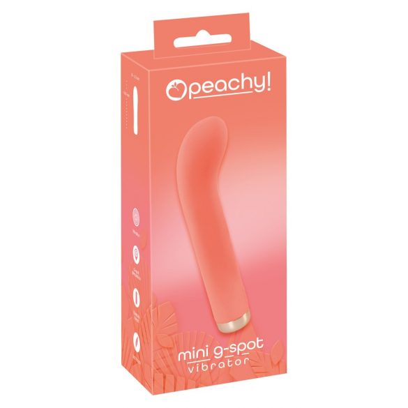 Vibrator G-spot reincarcabil You2Toys Peachy Mini (piersică) 