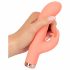 You2Toys peachy! mini rabbit - vibrator reîncărcabil, cu urechi de iepure (piersică) 