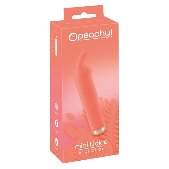 You2Toys Mini Bunny - Vibrator clitoridian cu acumulator (piersică) 