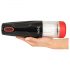 Masturbator rotativ WYNE 05 cu acumulator, negru-alb 