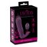 Javida RC - vibrator clitoridian cu 2 funcții, cu baterii și radio (violet)