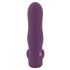 Javida RC - vibrator clitoridian cu 2 funcții, cu baterii și radio (violet)