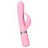 Vibrator Pillow Talk Lively - cu acumulator și braț pentru clitoris (roz) 