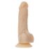 Vibrator Rotativ Naked Addiction 7 - acumulator inclus (18cm) - natural 