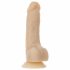 Vibrator Rotativ Naked Addiction 7 - acumulator inclus (18cm) - natural 