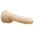 Vibrator Rotativ Naked Addiction 7 - acumulator inclus (18cm) - natural 