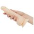 Naked Addiction Thrusting 9 - vibrator pulsatoriu - natural (23cm)