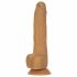 Vibrator radio, cu impulsuri, Naked Addiction 9 - culoare închisă (23cm) 