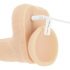 Vibrator Naked Addiction cu funcție de împingere, 19 cm - natural 