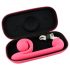 Vibrație Melc Duo - vibrator stimulator 3in1, cu acumulator (roz) 