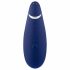 Womanizer Premium 2 - stimulator clitorian cu unde de aer, cu acumulator (albastru) 