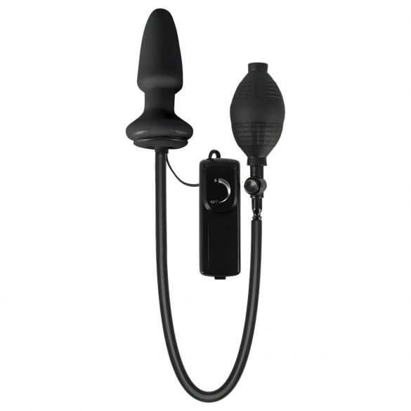 You2Toys - Vibrator anal gonflabil (negru)