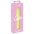 Cuties Mini 3 - vibrator impermeabil cu acumulator (galben) 