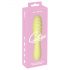 Cuties Mini 3 - vibrator impermeabil cu acumulator (galben) 