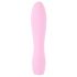 Cuties Mini 3 - vibrator rezistent la apă, cu baterie și textură striată (roz) 