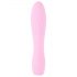 Cuties Mini 3 - vibrator rezistent la apă, cu baterie și textură striată (roz) 