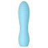 Cuties Mini 3 - vibrator reîncărcabil, rezistent la apă, cu cute (turcoaz) 