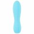 Cuties Mini 3 - vibrator reîncărcabil, rezistent la apă, cu cute (turcoaz) 