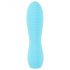 Cuties Mini 3 - vibrator mic, cu acumulator, impermeabil, cu pliuri (turcoaz)