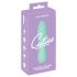 Cuties Mini 3 - vibrator geometric, rezistent la apă, cu acumulator (verde) 