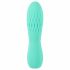 Cuties Mini 3 - vibrator geometric, rezistent la apă, cu acumulator (verde) 