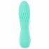 Cuties Mini 3 - vibrator geometric, rezistent la apă, cu acumulator (verde) 