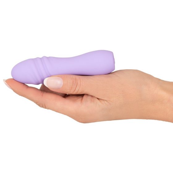 Cuties Mini 3 - vibrator spiralat, impermeabil, cu baterie (violet)