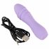 Cuties Mini 3 - vibrator spiralat, rezistent la apă, cu acumulator (mov) 