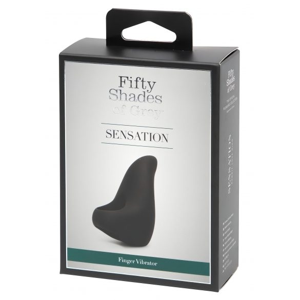 Vibrator de deget Sensation (negru) 