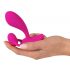 Vibrator G-spot fără fir, reîncărcabil SMILE RC (roz) 