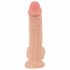 Dildo din silicon, aspect natural - 19cm 