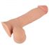 Dildo Natute Skin cu piele - 20cm (natural) 