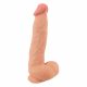 Natute Skin - dildo cu piele - 25cm (natur)