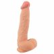 Natute Skin - dildo cu piele - 25cm (natur)