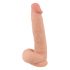 Natute Skin - dildo cu piele - 25cm (natur)