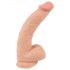 Natute Skin - dildo cu piele - 25cm (natur)