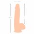 Natute Skin - dildo cu piele - 25cm (natur)