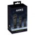 Kit de antrenament Anos - set de dildo anal (3 piese) - negru 