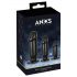 Kit de antrenament Anos - set de dildo anal (3 piese) - negru 