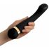 Vibrator G-punct cu acumulator, cu funcție de încălzire și răcire (negru) 