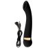 Vibrator G-punct cu acumulator, cu funcție de încălzire și răcire (negru) 