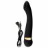 Vibrator G-punct cu acumulator, cu funcție de încălzire și răcire (negru) 