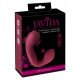 Vibrator pentru punctul G și clitoris Javida Thumping (roșu) 