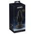 ANOS - dildo anal super-moale, striat - 7cm (negru) 