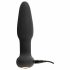 Vibrator anal rezistent la apă, cu acumulator (negru) 